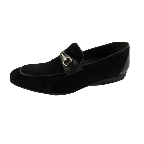 Mezlan | Shoes | Mezlan Mens Black Suede Loafer Dress Shoes 